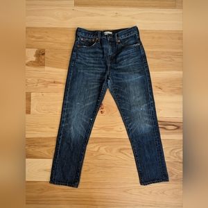 Madewell Straight Crop Jeans